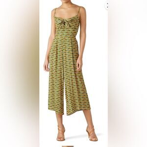 HANEY Animal Print Bea Jumpsuit Size 2